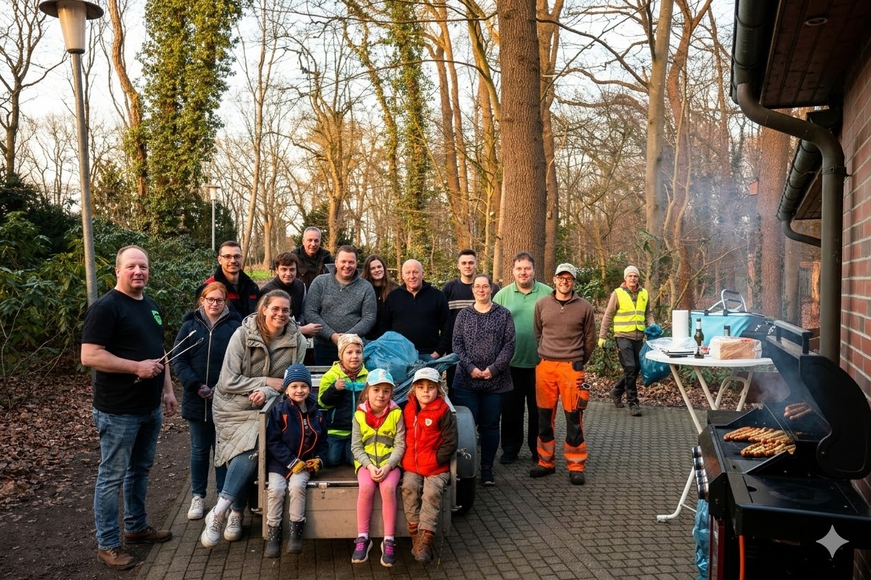 Gemeinsam für eine saubere Umwelt: Rückblick auf unsere Müllsammelaktion